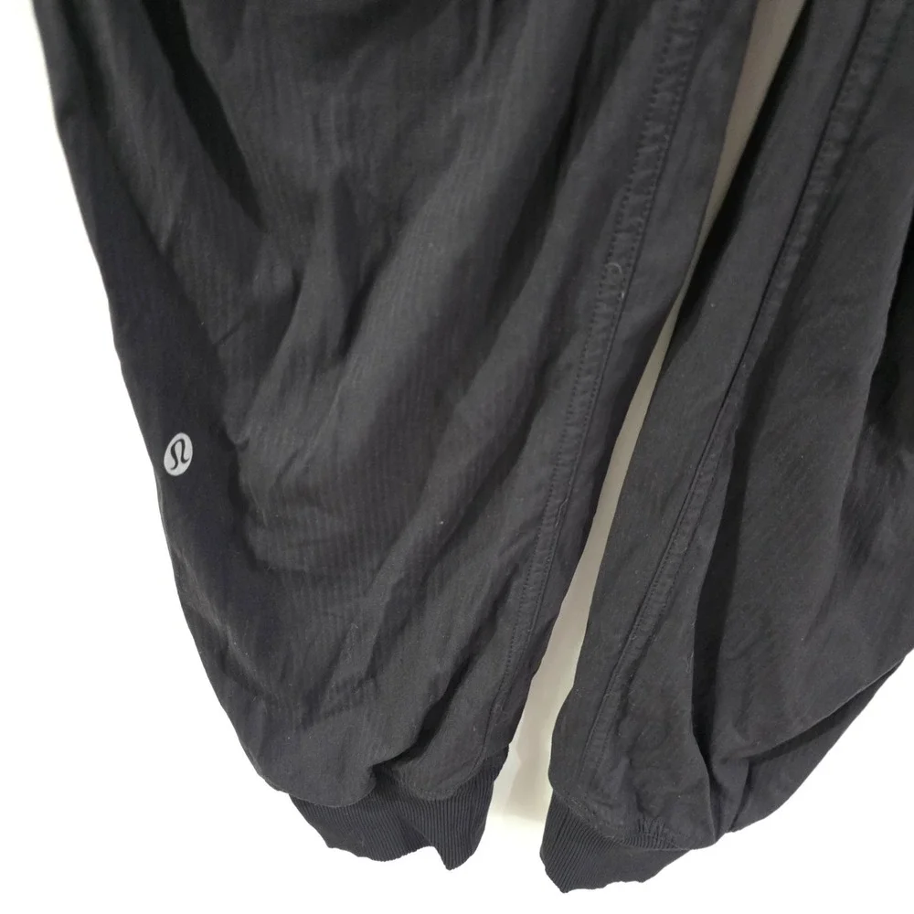 Lululemon Street To Studio Dance Pants Size 2 Black Workout Gym Athleisure